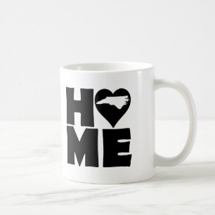 Tasse à la maison d'état de coeur de la Caroline