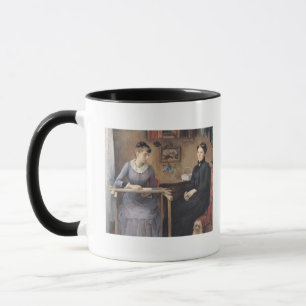 Tasse À la maison ou intimité, 1885