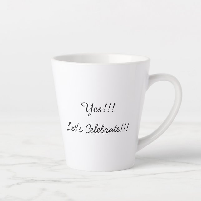 Tasse à latte (Droite)