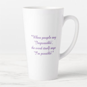 Tasse à Latte