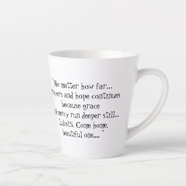 Tasse à Latte (Droite)