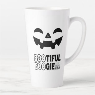 Tasse à Latte 17oz : Visage HALLOWEEN
