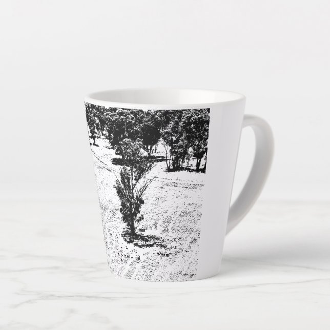 tasse à latte 340ml (Angle droit)