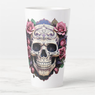 Tasse à latte Crâne Cool