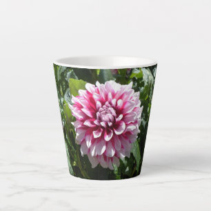 Tasse à latte Dahlia rose