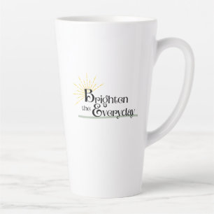 Tasse à latte « Éclairer le quotidien »