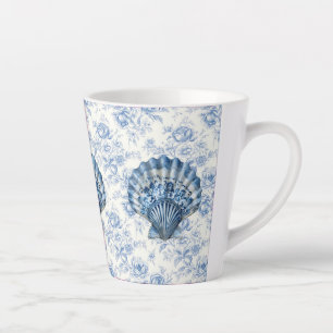 Tasse à latte en céramique petite coquille chinois