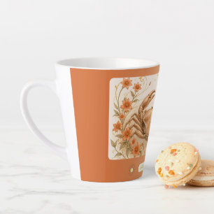 Tasse à latte petite Cancer Pimpernel Art Nouveau