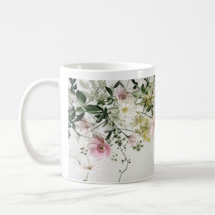Tasse à motif floral dense rustique   Maison de ca