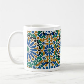 Tasse à motif marocain Benzaq Zellige