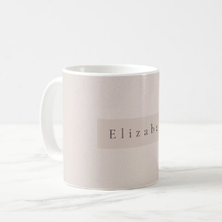 Tasse à nom moderne