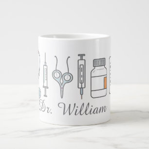 Tasse à nom personnalisé minimal Style élégant s