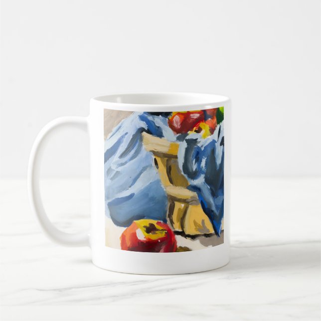 tasse à peinture de pomme (Gauche)