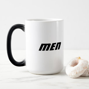 Tasse à poignée confortable avec nom d'homme impri