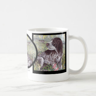 Tasse à poils durs allemande de rêveur de chiot
