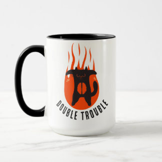 Tasse à thé Double Trouble