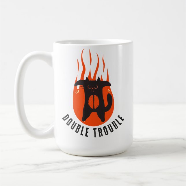 Tasse à thé Double Trouble (Gauche)