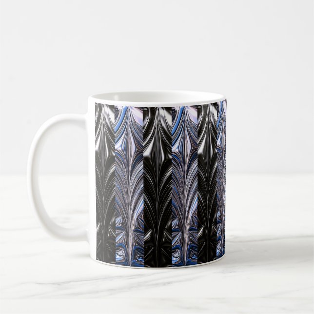 Tasse à vague abstraite (Gauche)