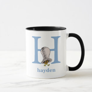 Tasse ABC du Dr Seuss : Lettre H - Bleu   Ajouter Votre 