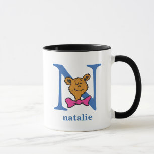 Tasse ABC du Dr Seuss : Lettre N - Bleu   Ajouter Votre 