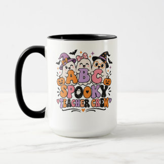 Tasse ABC Équipe Enseignante Effrayante Halloween
