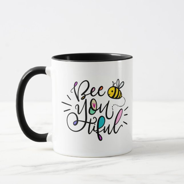 Tasse Abee-YOU-tiful main lettrée (Gauche)