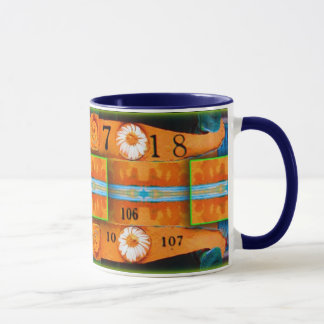 Tasse Abstraction orange