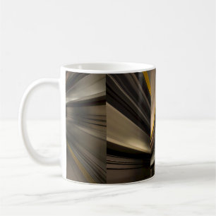 Tasse abstraite Bronze Light