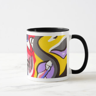 Tasse abstraite de conception