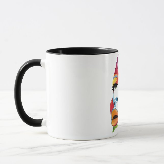 Tasse abstrakter Ausdrücke (Links)