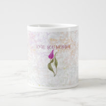 Tasse abstrakter Blumenmuster