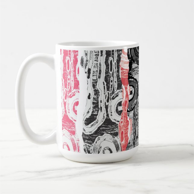 Tasse – Abstraktes Land (Links)