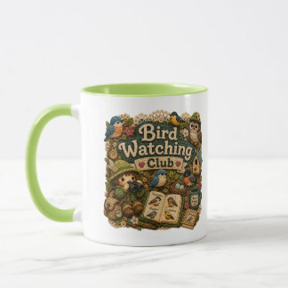 Tasse Accent Club d'Observation des Oiseaux | Cade