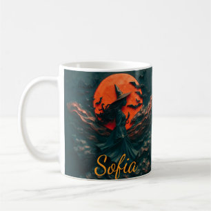 Tasse Accent Halloween de Sorcière Belle Personnal