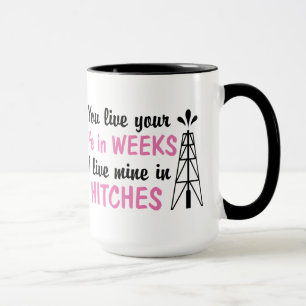 Tasse Accrocs en mer amie ou épouse du gisement de