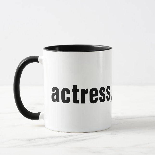 Tasse Actrice (Gauche)