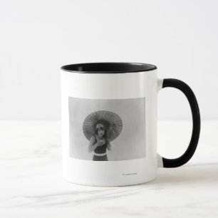 Tasse Actrice Betty Compson mangeant la crème glacée