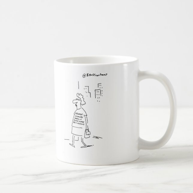 Tasse actuelle de George Clooney (Droite)