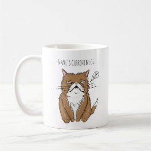 Tasse actuelle nommée faite sur commande drôle d