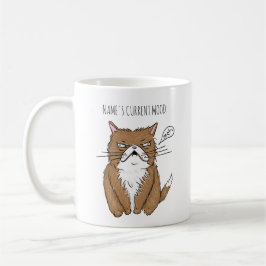 Tasse actuelle nommée faite sur commande drôle de