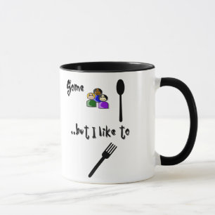 Tasse Administrez-vous à la cuillère ? Fourchette vous