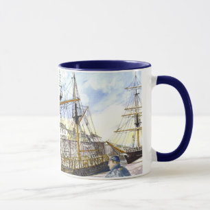 Tasse admirée "par bateaux grands"
