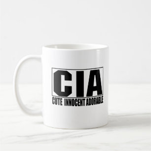 Tasse adorable innocente mignonne de CIA
