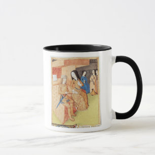 Tasse Aeneas et Dido, des travaux de Virgil