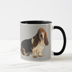 Tasse affectueuse d'amusement de Basset Hound