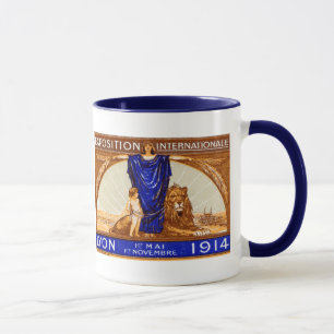 Tasse Affiche de l'Exposition Internationale de Lyon 191