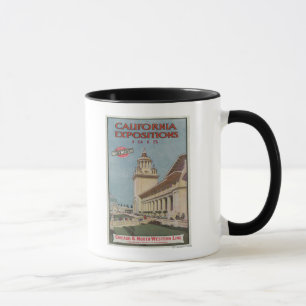 Tasse Affiche des expositions en Californie #2