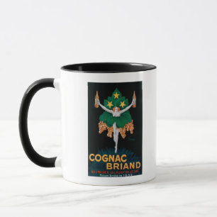 Tasse Affiche promotionnelle de Briand de cognac