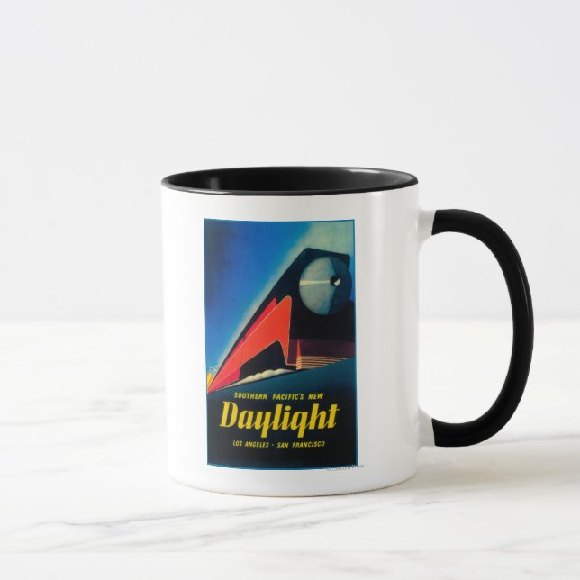 Tasse Affiche promotionnelle du train d'été (Droite)