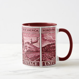 Tasse Affranchissement 1950 d'ingénieur de chemin de fer